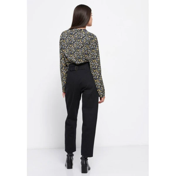 Baggy fit τζιν παντελόνι Μαύρο Funky Buddha FBL006-176-02 - Image 4