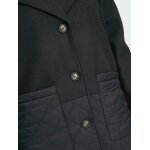ΠΑΛΤΟ ΓΥΝΑΙΚΕΙΟ ΜΑΥΡΟ ΜΑΚΡΥ PLUS SIZE ONLY CARMAKOMA CARADDISON LIFE QUILT MIX LONG COAT OTW 15269268 - Image 6
