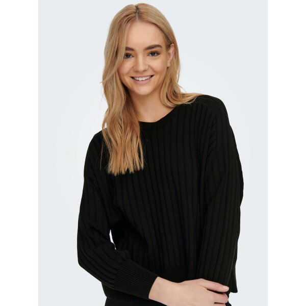 ΓΥΝΑΙΚΕΙΑ ΜΠΛΟΥΖΑ ΠΛΕΧΤΗ ΜΑΥΡΟ ONLY 15268804 - Image 6