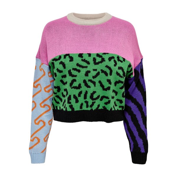 ONLY_AutumnWinter_4026775_15267880 ΓΥΝΑΙΚΕΙΑ ΜΠΛΟΥΖΑ ΠΛΕΧΤΗ  MIX PULLOVER KNT ONLY 152267880 - Image 1