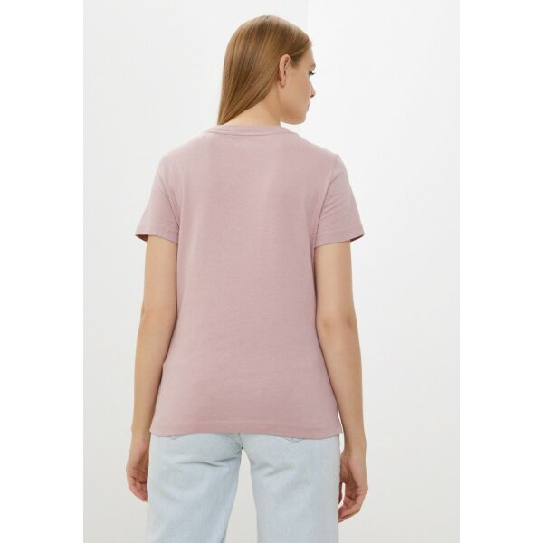 T-shirt με τριγωνικό λογότυπο Ροζ Guess W2BI12I3Z13 - Image 2