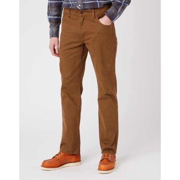 Ανδρικό Παντελόνι  WRANGLER TEXAS W12193248 Καφέ - Image 5