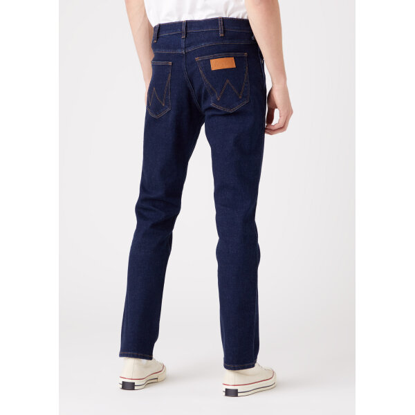 W15QQ821U_3 (1) Ανδρικό Παντελόνι Τζιν WRANGLER GREENSBORO W15QQ821U Μπλέ Σκούρο - Image 3