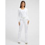 T-shirt τριγωνικό logo μπροστά Λευκή Guess W2BI67J1300 - Image 2