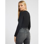 T-shirt τριγωνικό logo μπροστά Μαύρη Guess W2BI67J1300 - Image 3