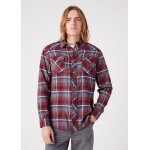 Ανδρικό Πουκάμισο Καρό WRANGLER HERITAGE W5D1LAXRO Κόκκινο