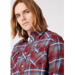 Ανδρικό Πουκάμισο Καρό WRANGLER HERITAGE W5D1LAXRO Κόκκινο - Image 4