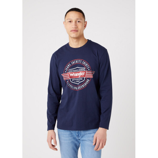 Ανδρική Μπλούζα WRANGLER AMERICANA W70QD3114 Μπλέ - Image 2