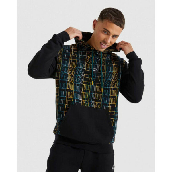 Ανδρική Φούτερ ELLESSE SHP15968 ELYSIO Μαύρο - Image 2