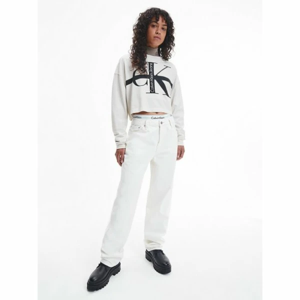 ΜΠΛΟΥΖΑ ΓΥΝΑΙΚΕΙΑ LONG SLEEVES TEE CALVIN KLEIN J20J219798-ACF - Image 3