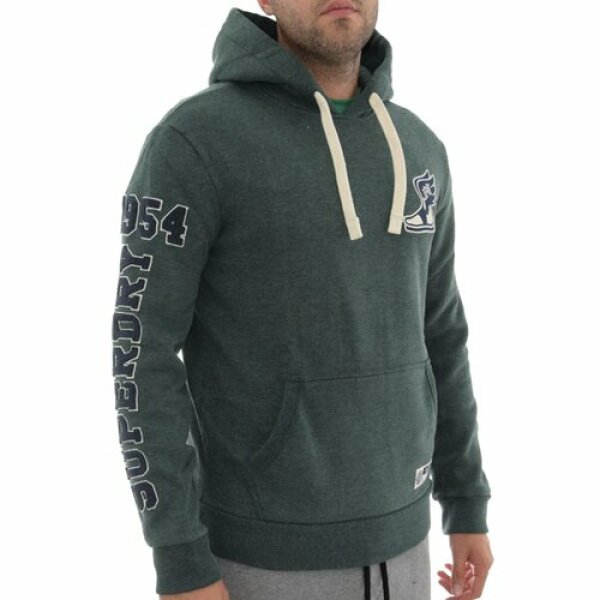 sowgmzenpildbqaytrhx Ανδρική Φούτερ SUPER DRY Μ2012127Α VINTAGE SCRIPT STYLE COLL Πράσινο - Image 1