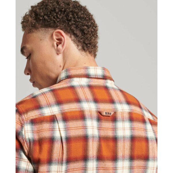 Ανδρικό Πουκάμισο SUPERDRY VINTAGE LAMBERJACK SHIRT M4010559A Πορτοκαλί - Image 2