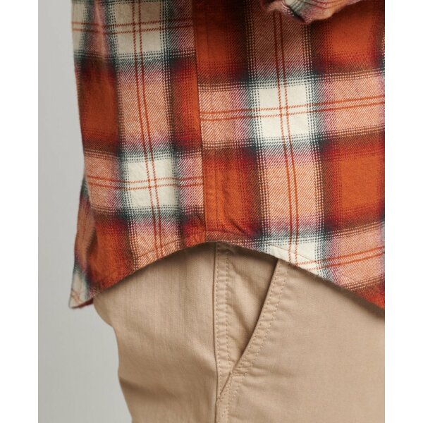Ανδρικό Πουκάμισο SUPERDRY VINTAGE LAMBERJACK SHIRT M4010559A Πορτοκαλί - Image 6