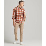 Ανδρικό Πουκάμισο SUPERDRY VINTAGE LAMBERJACK SHIRT M4010559A Πορτοκαλί - Image 7
