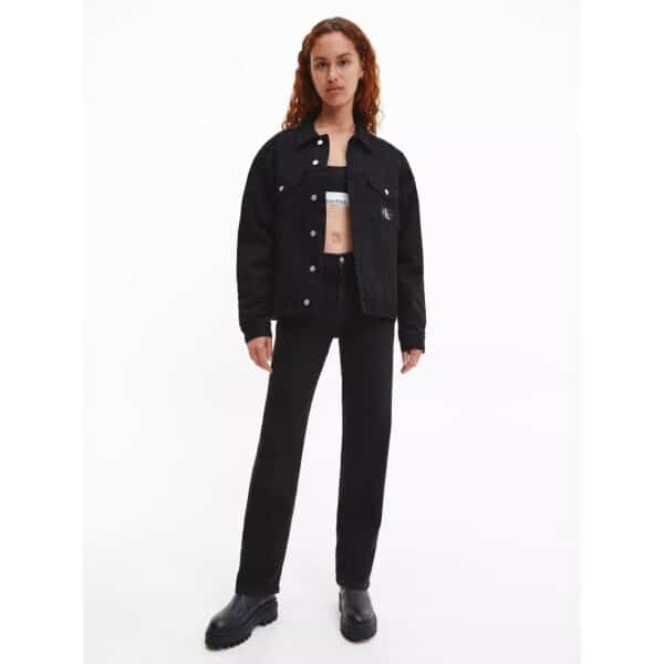 0113239-J20J2195011BY-MO-ST-F1 ΓΥΝΑΙΚΕΙΟ ΨΗΛΟΜΕΣΟ ΤΖΙΝ ΜΕ ΙΣΙΑ ΓΡΑΜΜΗ CALVIN KLEIN J20J2195011BY - Image 5