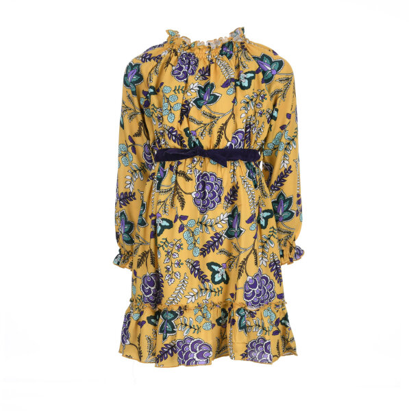 07-1544-00 Παιδικό φόρεμα για κορίτσια M&B κίτρινο 07-1544-00 - Image 1