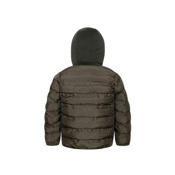 11 COAT 29 (2) Παιδικό Μπουφαν για Αγόρι Χακί 9-14 Ετών MINOTI 11COAT 29 - Image 2