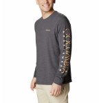 Ανδρική Μπλούζα COLUMBIA BASIC LOGO 2013561 Γκρί - Image 5