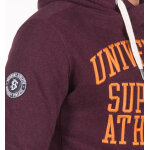 Ανδρική Φούτερ SUPERDRY M20045PP APPLIQUE OVERHEAD Μπορντώ - Image 3