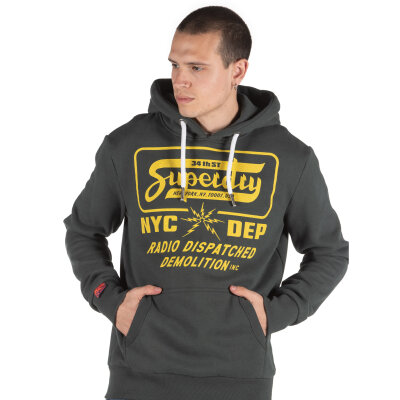 Ανδρική Φούτερ SUPERDRY M2000006B DEMOLITION Πράσινο