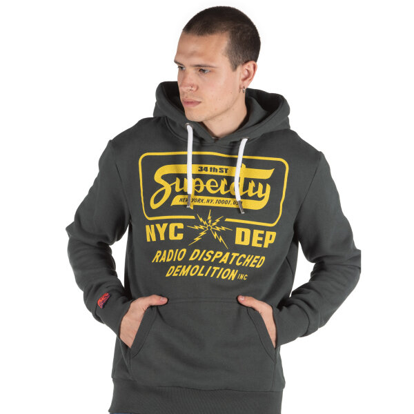 210309410062-27 Ανδρική Φούτερ SUPERDRY M2000006B DEMOLITION Πράσινο - Image 1