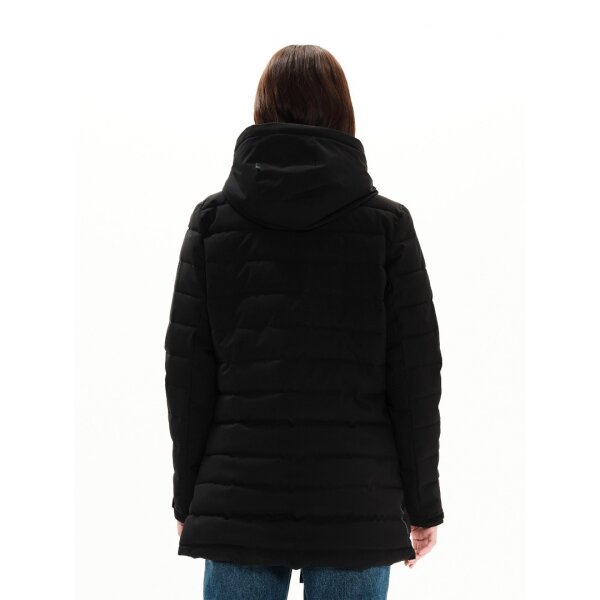 Γυναικείο Μπουφάν με Κουκούλα Emerson Μαύρο 222.EW10.92 - Image 2