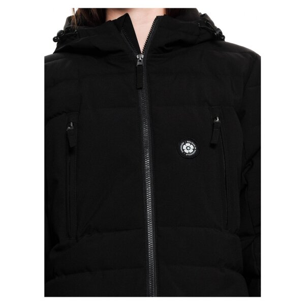 Γυναικείο Μπουφάν με Κουκούλα Emerson Μαύρο 222.EW10.92 - Image 6