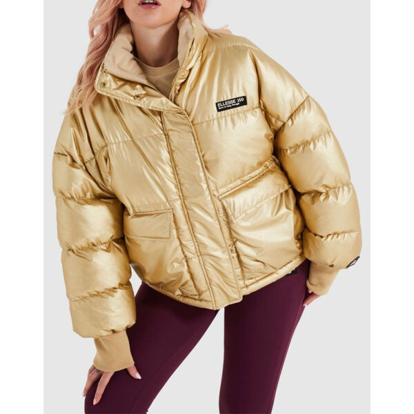 3510AELLE3120010_Gold_1 ELLESSE ΜΠΟΥΦΑΝ VESUVIO FZ JACKET SGP15854-626 - Image 1