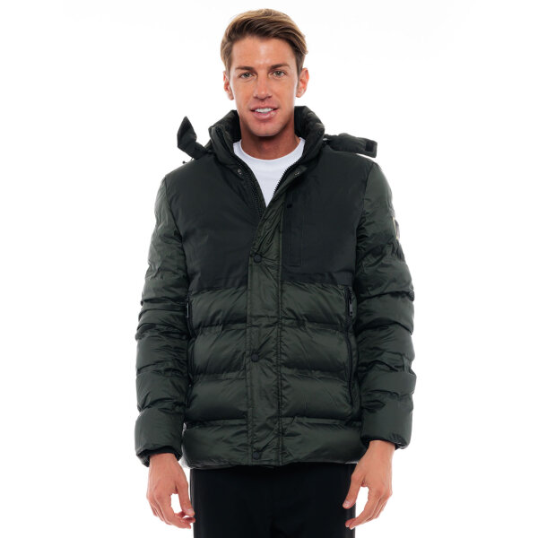 48-201-024#051#1 Ανδρικό Μπουφάν BISTON 48-201-024 Πράσινο - Image 1
