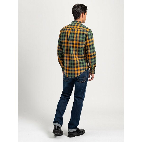 5210151296053_4-800x800h Ανδρικό Πουκάμισο Φανέλα STAFF SIMON 61-010.046 Πράσινο - Image 4