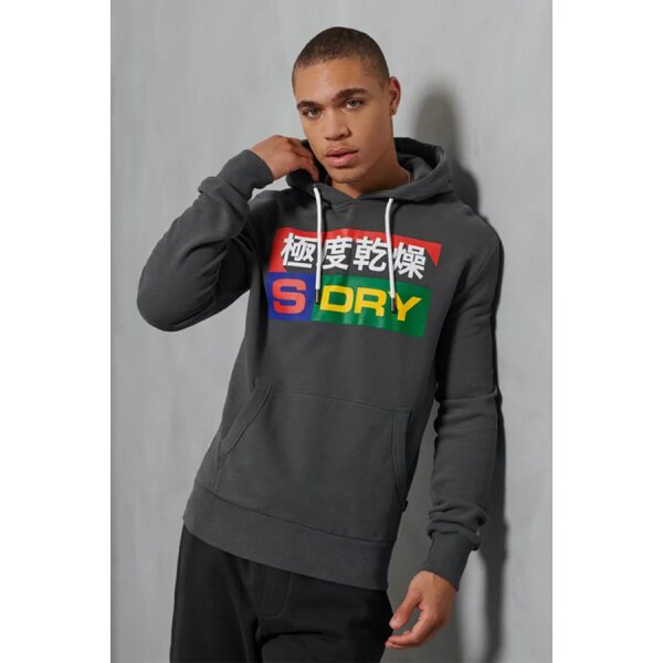 595962 Ανδρική Φούτερ SUPERDRY M2010448A STARBOARD Γκρί - Image 2