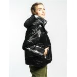 Γυναικείο Μπουφάν με κουκούλα Μαύρο Staff 65-106.048 - Image 5