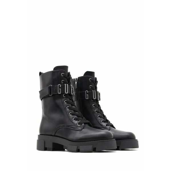 652366__3663987 Γυναικείο Μαύρο Αρβυλάκι   Guess  FL8MDXELE10 - Image 1