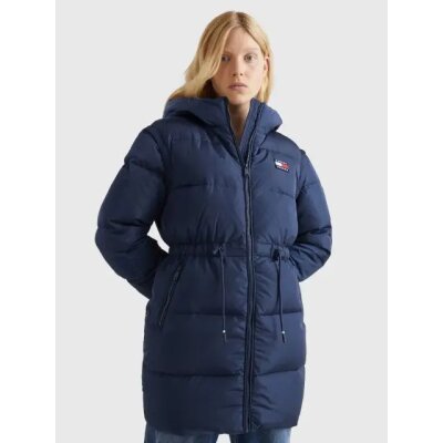 ΜΠΟΥΦΑΝ ΚΑΙ ΓΙΛΕΚΟ 2 ΣΕ 1 ΜΠΛΕ ΓΥΝΑΙΚΕΙΟ TOMMY JEANS DW0DW11843-C87