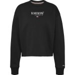 Tommy Hilfiger Μπλούζα Essential Logo DW0DW14325 BDS Μαύρη Relaxed Fit