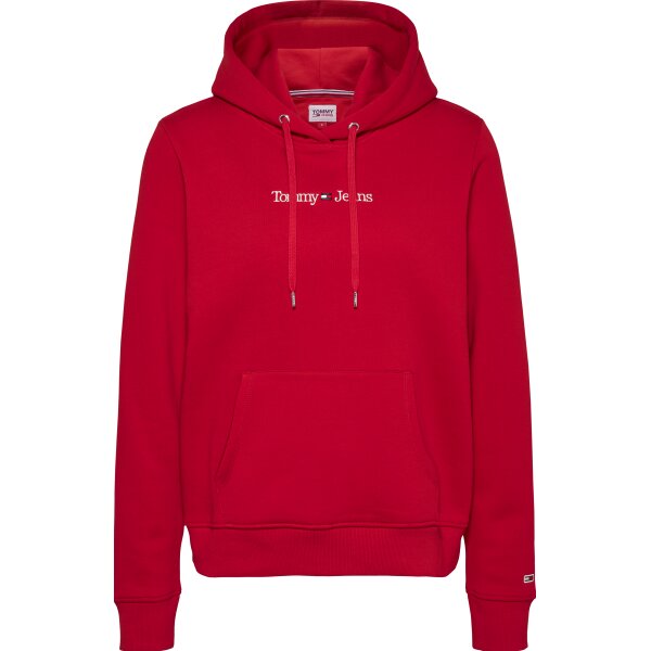 DW0DW14362XNL_F ΓΥΝΑΙΚΕΙΟ ΦΟΥΤΕΡ ΣΕ ΚΑΝΟΝΙΚΗ ΓΡΑΜΜΗ TOMMY JEANS ΚΟΚΚΙΝΟ  DW0DW14362 XNL - Image 1