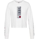 Γυναικεία Μπλούζα Cropped fit Tommy JEANS Λευκή DW0DW14376 YBR