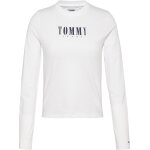 Γυναικεία Μπλούζα Logo Tommy JEANS Λευκή DW0DW14379 YBR