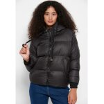 Γυναικείο Μπουφάν Loose fit puffer Μαύρο Funky Buddha FBL006-137-01