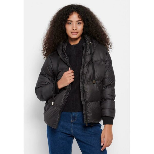 Γυναικείο Μπουφάν Loose fit puffer Μαύρο Funky Buddha FBL006-137-01 - Image 4