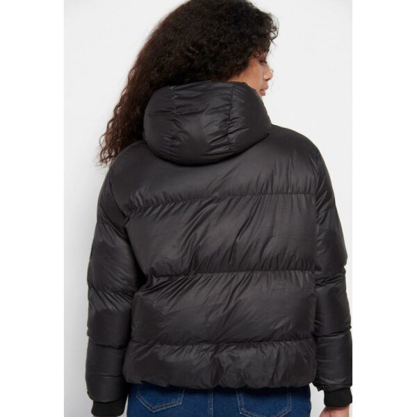 Γυναικείο Μπουφάν Loose fit puffer Μαύρο Funky Buddha FBL006-137-01 - Image 5