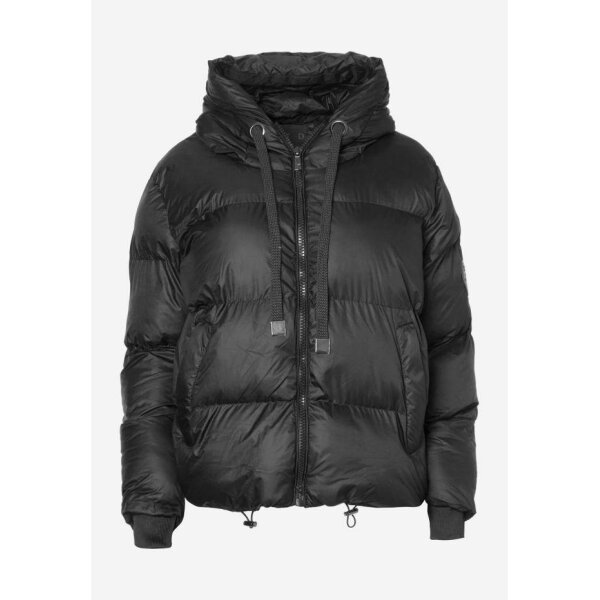 Γυναικείο Μπουφάν Loose fit puffer Μαύρο Funky Buddha FBL006-137-01 - Image 6