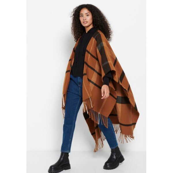 Γυναικεία Κάπα Καφέ Funky Buddha FBL006-143-10 - Image 4