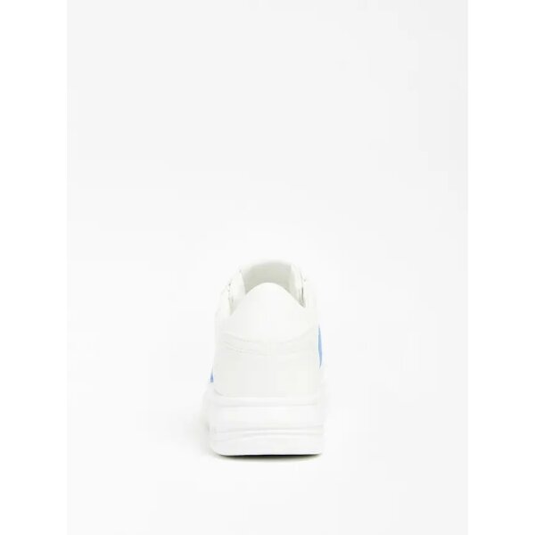 FM7SRNFAB12-WHIBL-ALT2 Ανδρικό Παπούτσι GUESS FM7SRNFAB12 VIBO Λευκό - Image 3