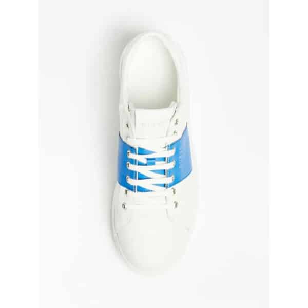 FM7SRNFAB12-WHIBL-ALT3 Ανδρικό Παπούτσι GUESS FM7SRNFAB12 VIBO Λευκό - Image 4