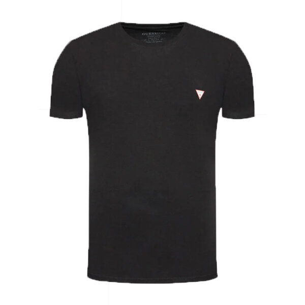 GUESS-KOSZULKA-MESKA-T-SHIRT-CN-SS-CORE-TEE-BLACK-M2YI24J1311-JBLK-239602 Ανδρική Μπλούζα GUESS M2YI24J1311 Μαύρο - Image 1