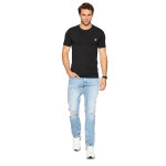 Ανδρική Μπλούζα GUESS M2YI24J1311 Μαύρο - Image 3