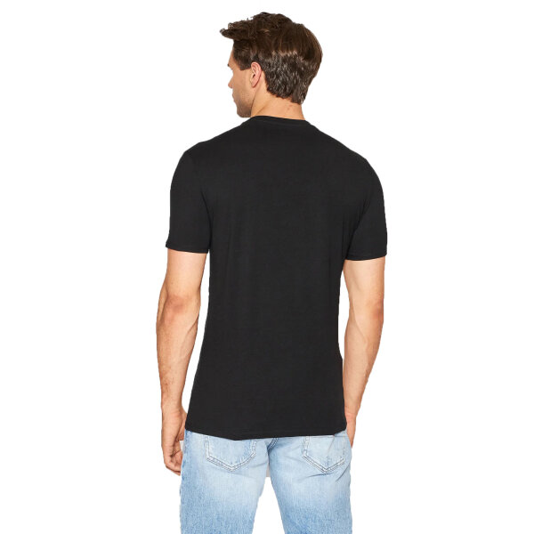 Ανδρική Μπλούζα GUESS M2YI24J1311 Μαύρο - Image 4