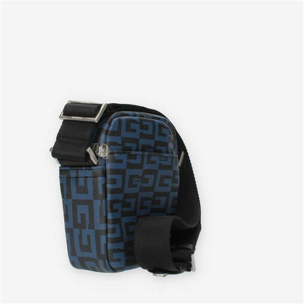 HMESCGP2315_BLU_3 Ανδρική Τσάντα GUESS HMESCGP2315 Μαύρο Μπλέ - Image 3