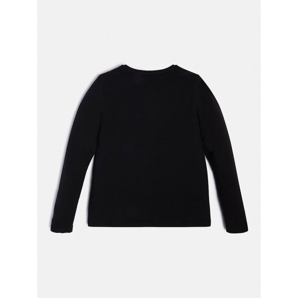 Παιδική Μπλούζα Μακρυμάνικη Κορίτσι Μαύρη Guess J2YI50K6YW1-JBLK - Image 2